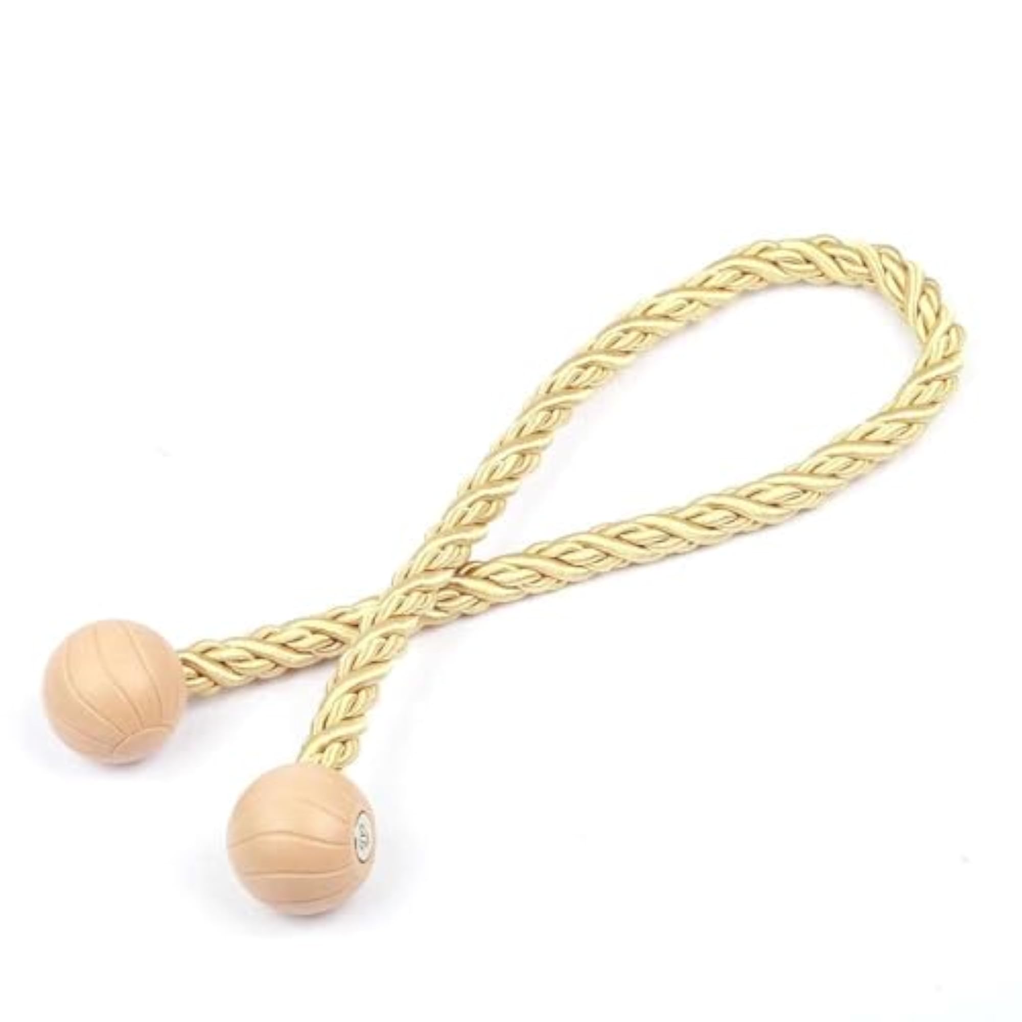 Elegant Gold Magnetic Curtain Tiebacks - Ball Design